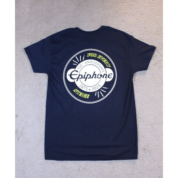Gibson Epiphone 150th Anniversary For Every Stage T-Shirt  (S) NEW w/out Tags! - Picture 1 of 7